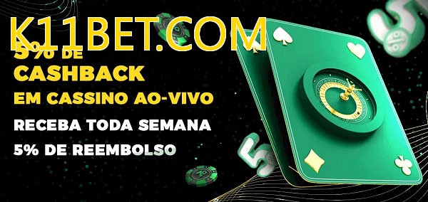 Promoções do cassino ao Vivo K11BET.COM